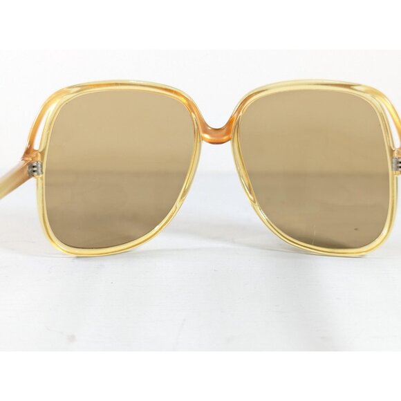 Vintage 1970s French eyeglasses, France 1356 large sunglasses with vinyl case - Picture 3 of 15